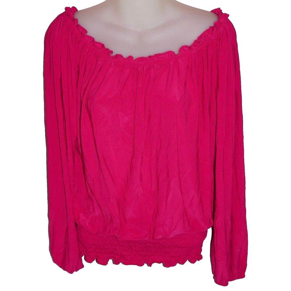 Curations Peasant Top with Elastic Bottom Size M